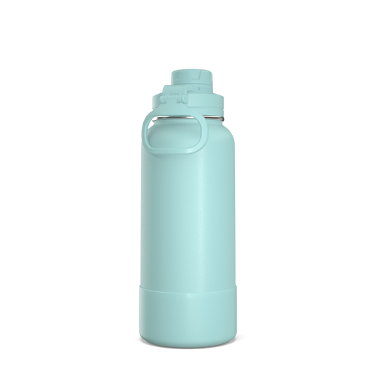 Hydrapeak Flow 32oz Insulated Water Bottle With Straw Lid Sea