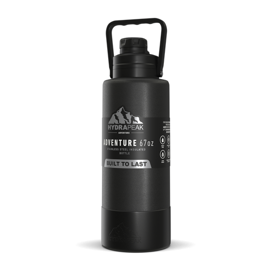 HYDRAPEAK Active Chug 32 fl. oz. Black Triple Insulated Stainless