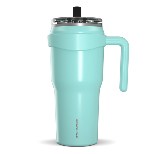 Roadster 40oz Tumbler with Handle and 2-in-1 Straw Lid - Sage