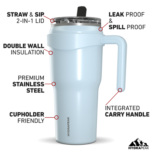 32 oz. Nomad Insulated Stainless Steel Tumbler - Hydrapeak – HydraPeak