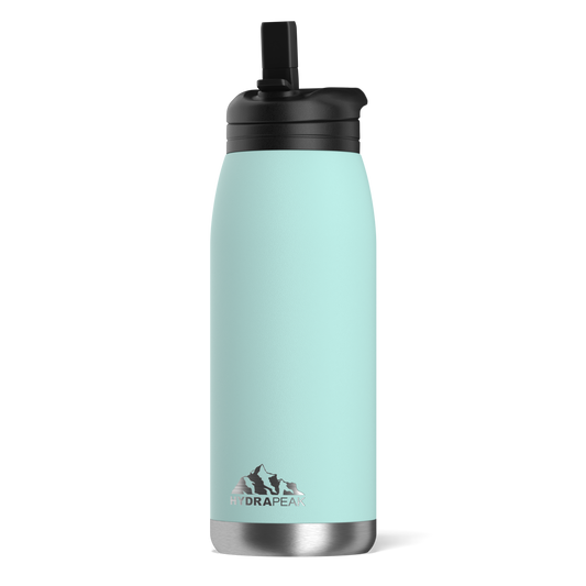 32 oz Insulated Canteen Thermos Water Bottle - Hydrapeak – HydraPeak