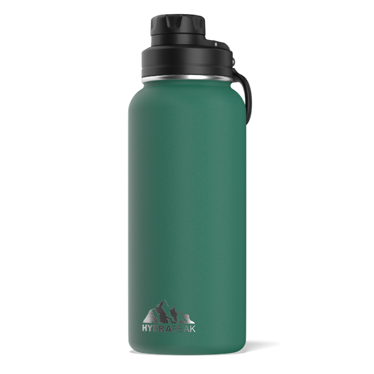 Greens Steel Stainless Steel Water Bottle w/ Push Lid