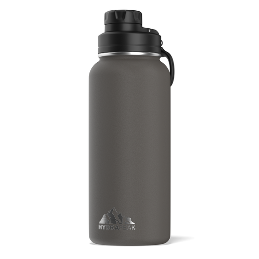 New HydraPeak 32oz Stainless Steel insulated Water Bottle +Straw