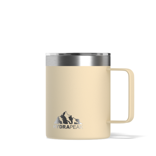 12 OZ Travel Mug Coffee Cup Stainless Steel Coffee Mug With Handle