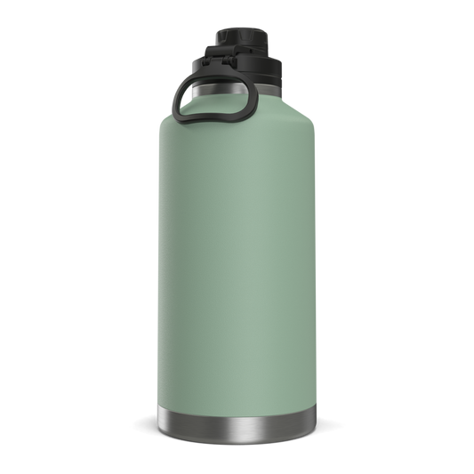 Hydrapeak 72 oz Large Insulated Water Bottle, Leak Proof Water Bottle for  Hot & Cold Liquid, 72oz Water Bottles, Water Jug, Stainless Steel (Iris)