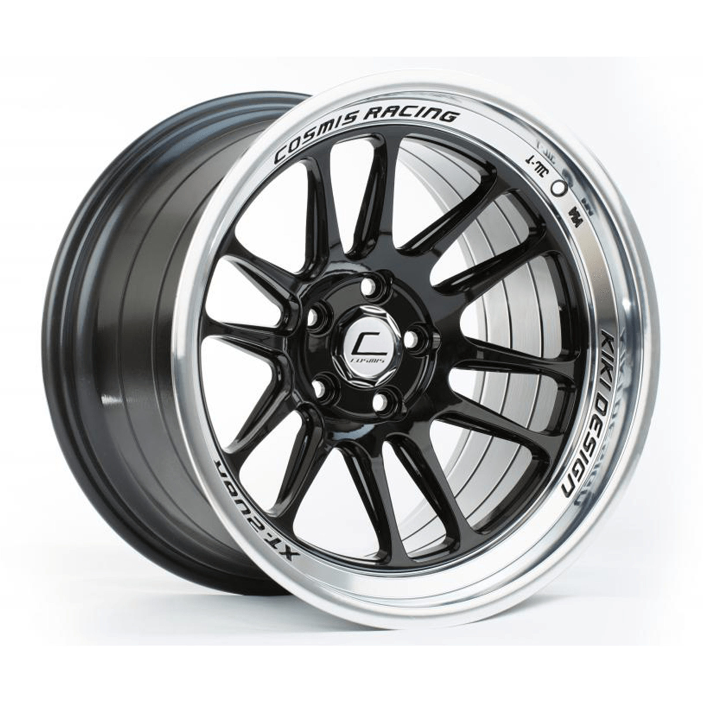 Cosmis Racing Xt 6r Black With Machined Lip Wheel 18x9 5 5x114 3 10 Built Not Bought Automotive