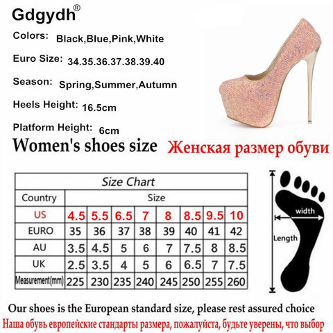 high heel length