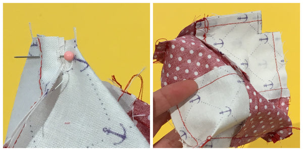 learn to sew pin cushion tutorial crafty sew and so