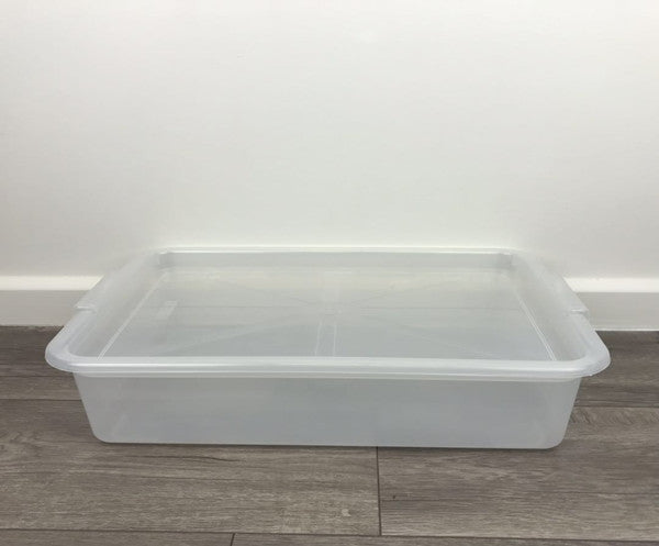 12l Plastic Underbed Storage Box W Lid Storage Container 4491 All Containers