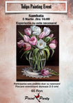 Tulips PAINTING EVENT Sambata 5 MARTIE 16:00