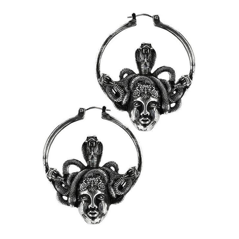 Medusa Head Earrings - Violet Vixen product image