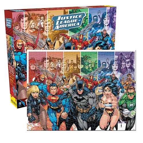 Dc Comics Justice League Of America 1 000 Piece Puzzle All Things Superhero