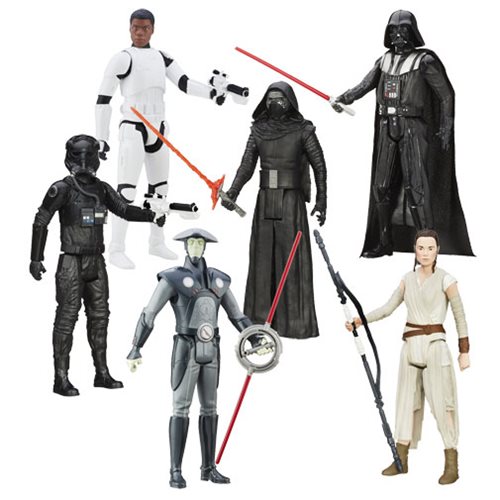 12 star wars figures