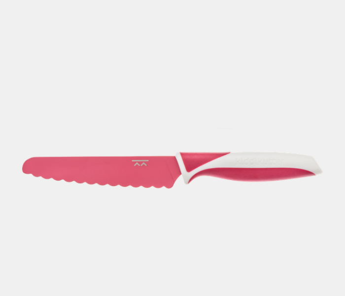 KiddiKutter - * Nouveau Design * Couteau pour enfant en acier inoxydable Vieux Rose