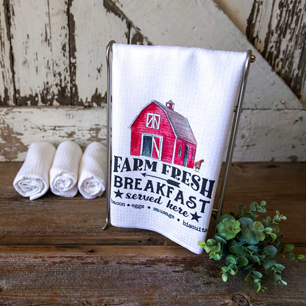 Welcome to our Farmhouse & Farm Sweet Farm  Floursack Kitchen Towels - The  Creative Mutt