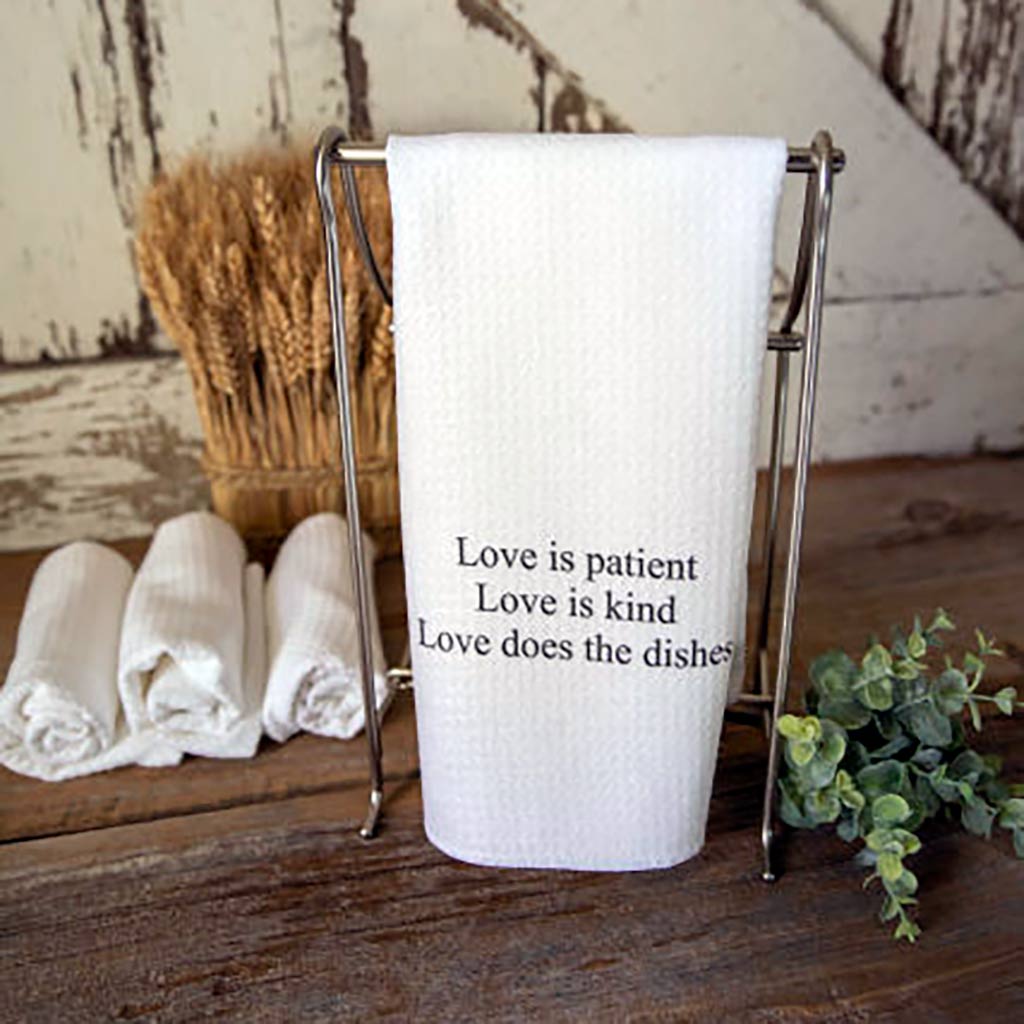 Teach Love Inspire Personalized Dish Kitchen Hand Towels Teacher