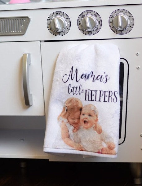 Photo Washcloth- Personalized Selfie/Picture Wash Cloth-Kids