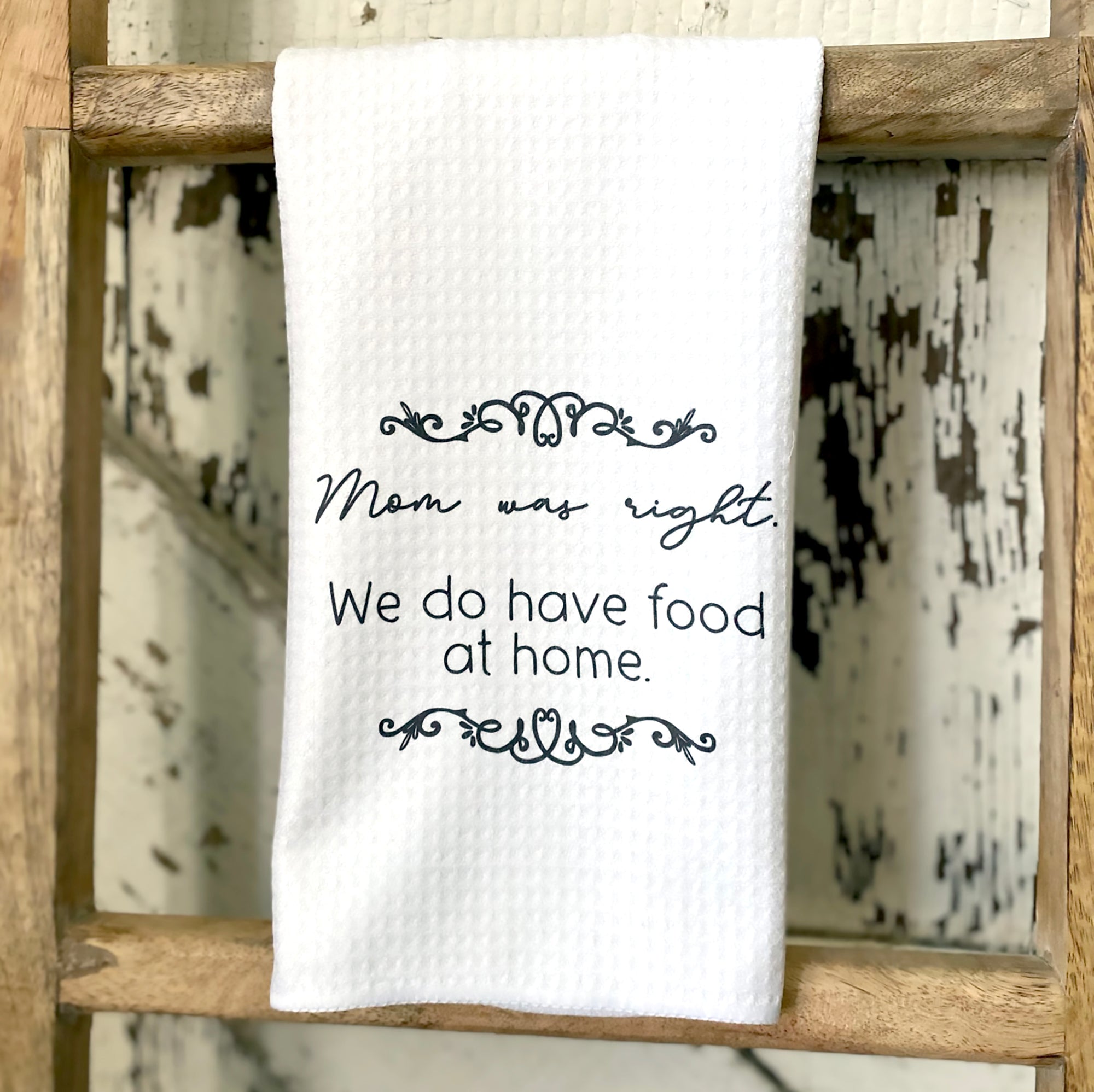 Blessed Are Those Who Do Dishes Tea Towel- Cute Customized Kitchen Dec -  Larissa Made This