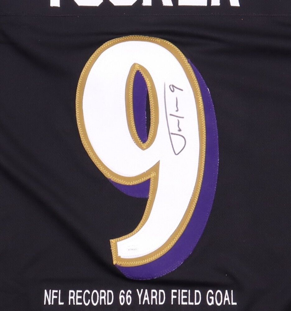 Cash USA Pawnshop. Justin Tucker Baltimore Ravens Autographed Black Custom  Jersey JSA Authenticated. VERY GOOD CONDITION. JSA CERTIFIED W270687.