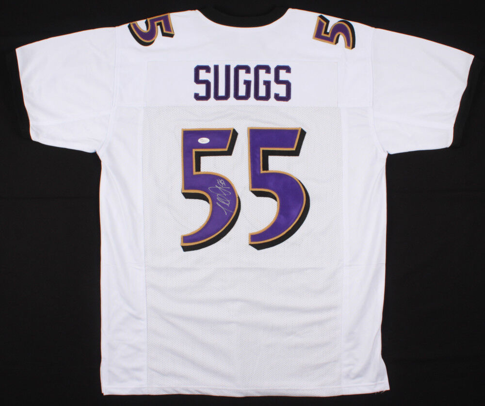 Mens Baltimore Ravens Terrell Suggs Nike Purple Game Jersey