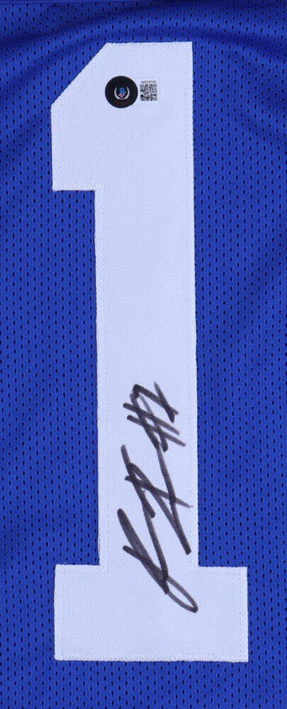 Friendly Confines Kadarius Toney Signed Florida Gators Jersey (Beckett) Kansas City Chiefs W.R.