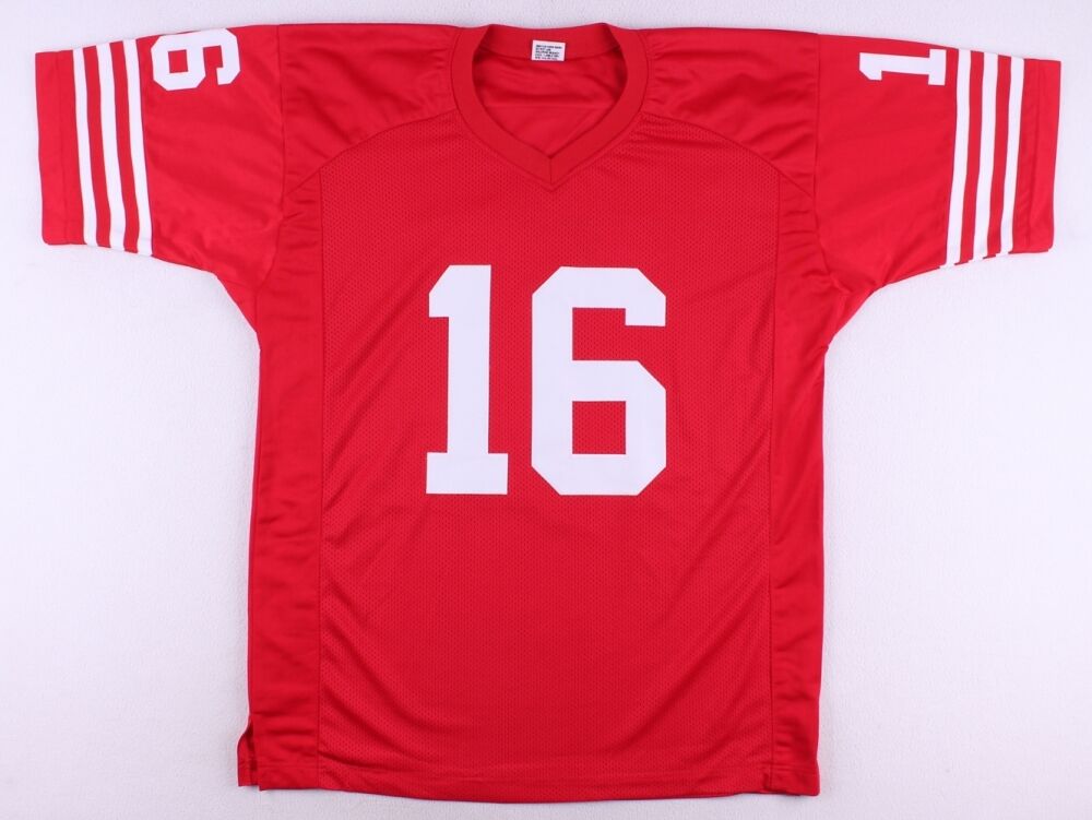 Joe Montana Signed San Francisco 49ers Jersey (GTSM Holo) 4x Super