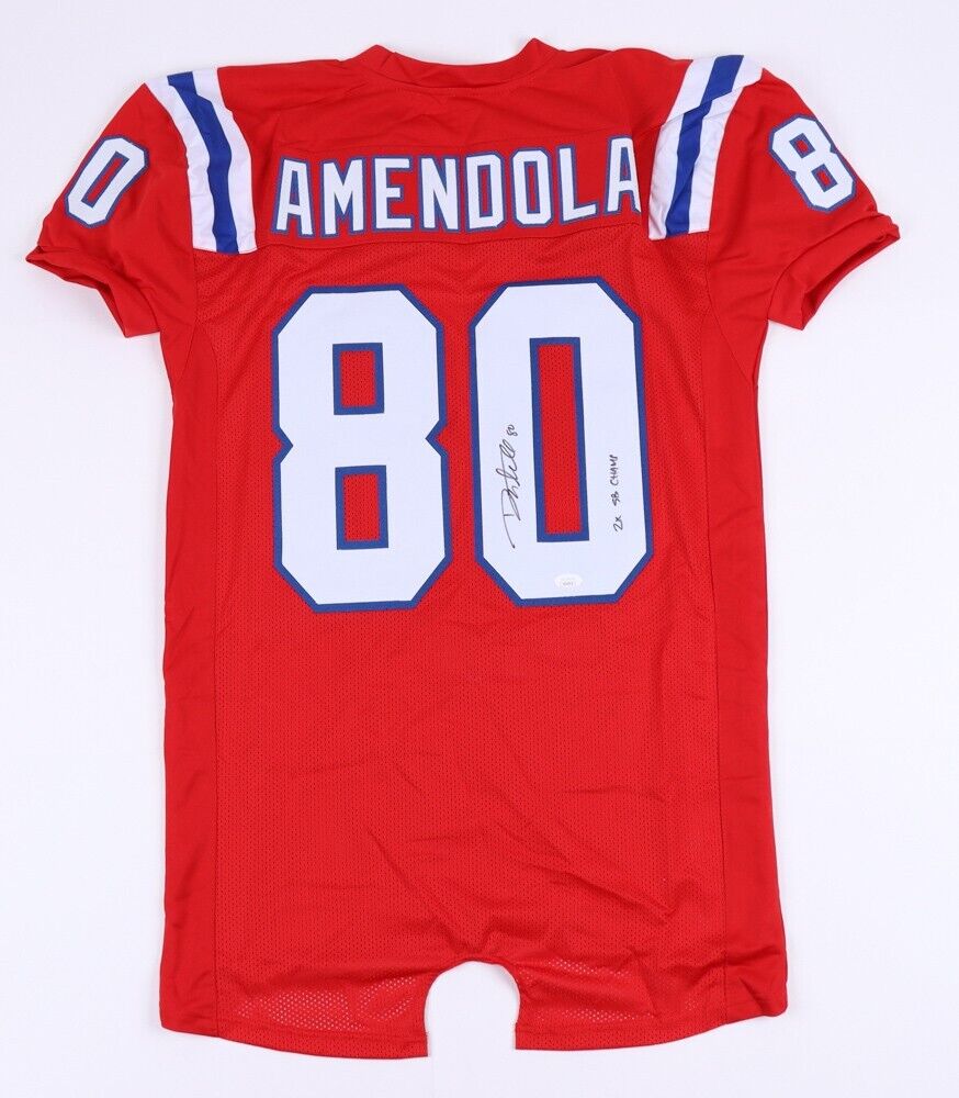 Danny Amendola Signed Jersey Inscribed 2x SBC (JSA)