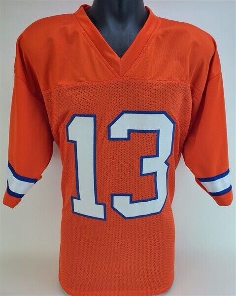 Don Horn Signed Broncos Jersey (JSA COA) Denver Starting Q.B 1971-1972 –