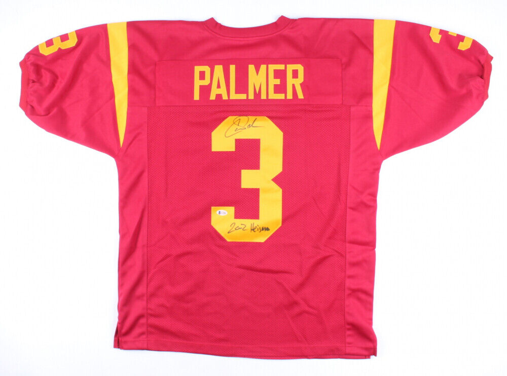 Carson Palmer Signed USC Trojans Jersey Inscribed '2002 Heisman' (Beck –