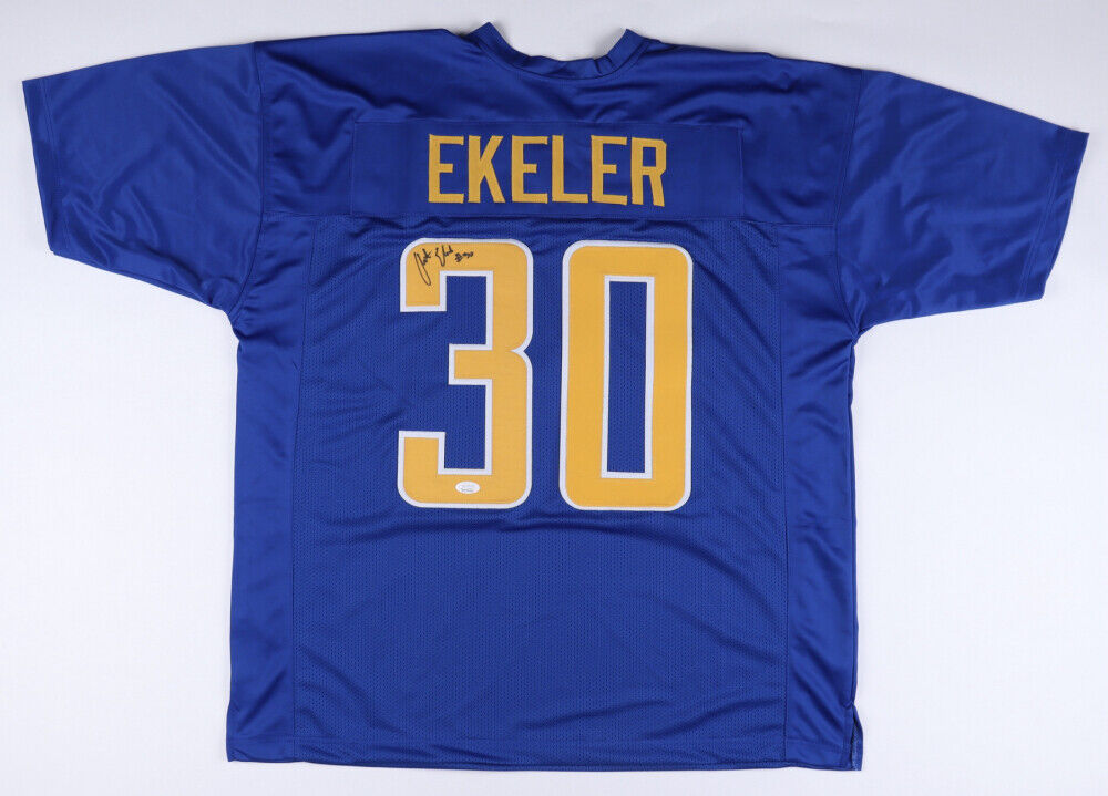 Austin Ekeler Signed Chargers Jersey (PSA COA) Los Angeles #1 Running Back