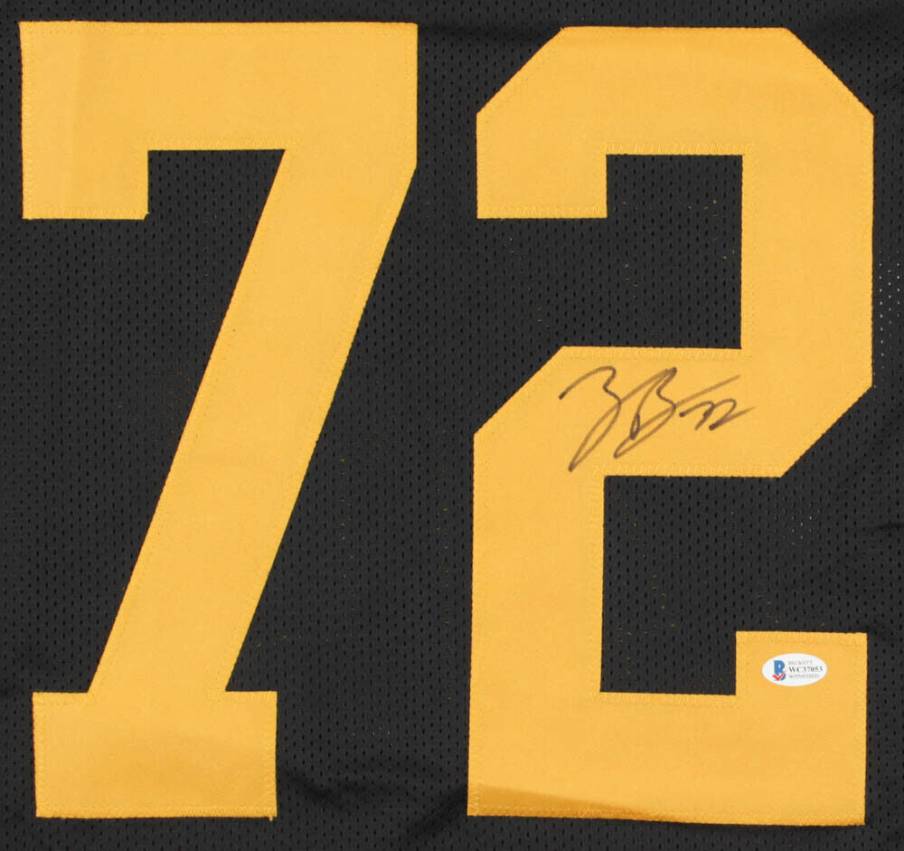 Myles Jack Signed Steelers Jersey (Beckett) Pittsburgh Linebacker / UCLA