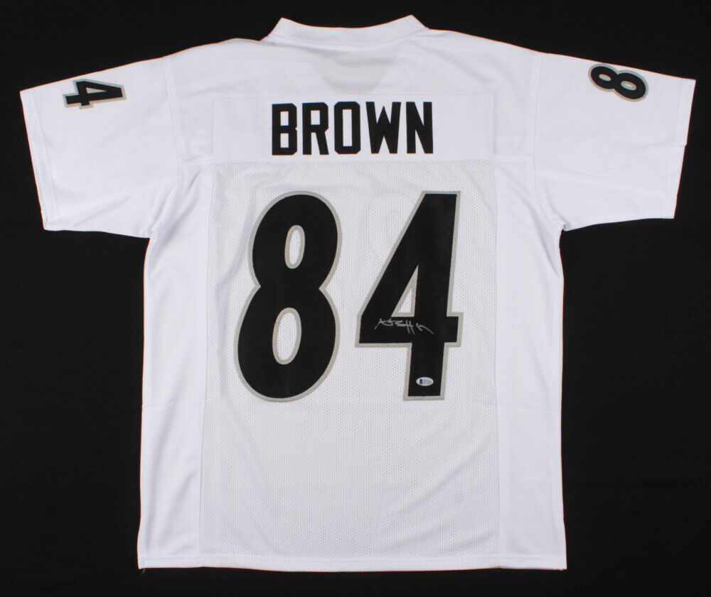 Antonio Brown Signed Oakland Raiders Black Jersey (JSA COA) 5×Pro Bowl –