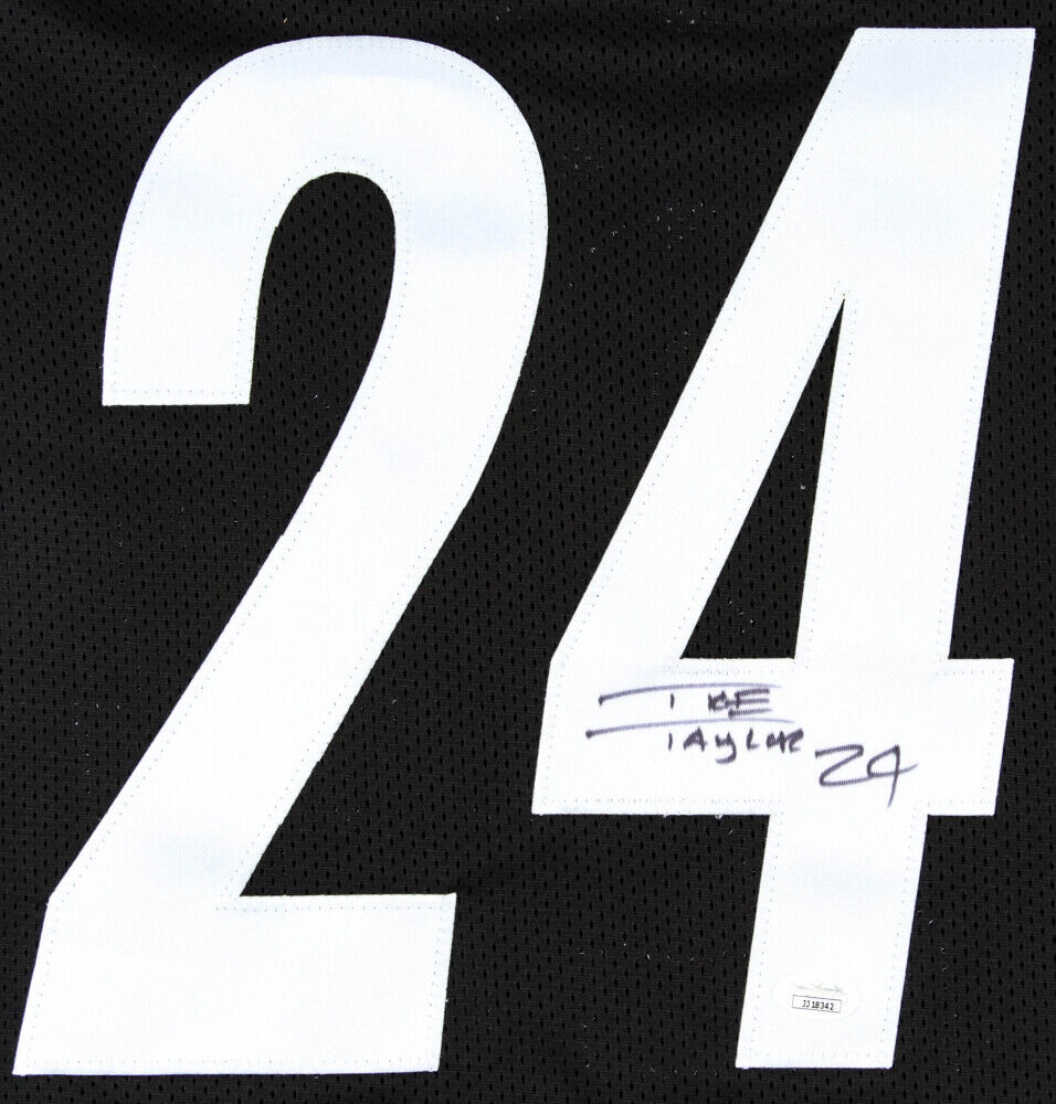 Ike Taylor Signed Custom Home Football Jersey — TSEShop