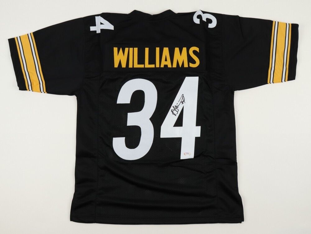 DeAngelo Williams Pittsburgh Steelers Signed Black Jersey PSA COA – Prime  Time Sports