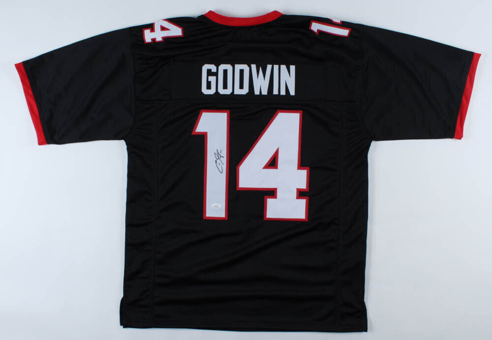 Chris Godwin Signed Buccaneers Jersey (JSA COA) Tampa Bay 2017 3rd Rou –