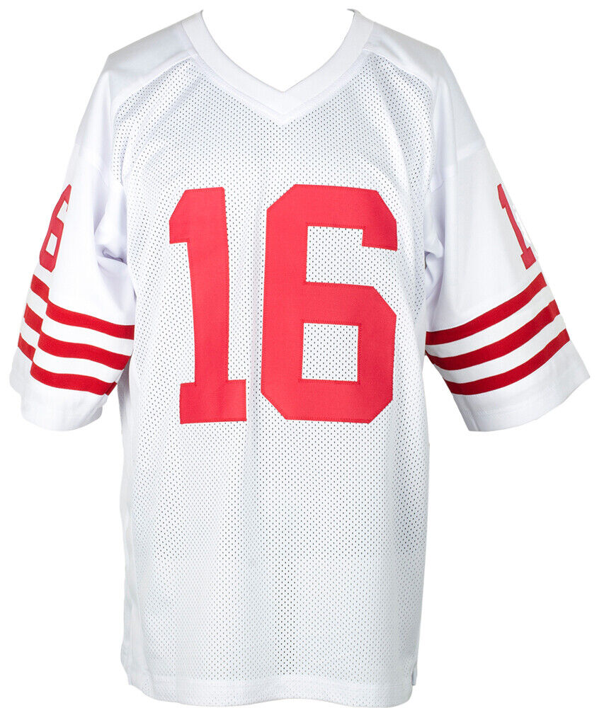 Mitchell & Ness Women's Joe Montana Scarlet San Francisco 49ers 1990 Legacy Replica Jersey