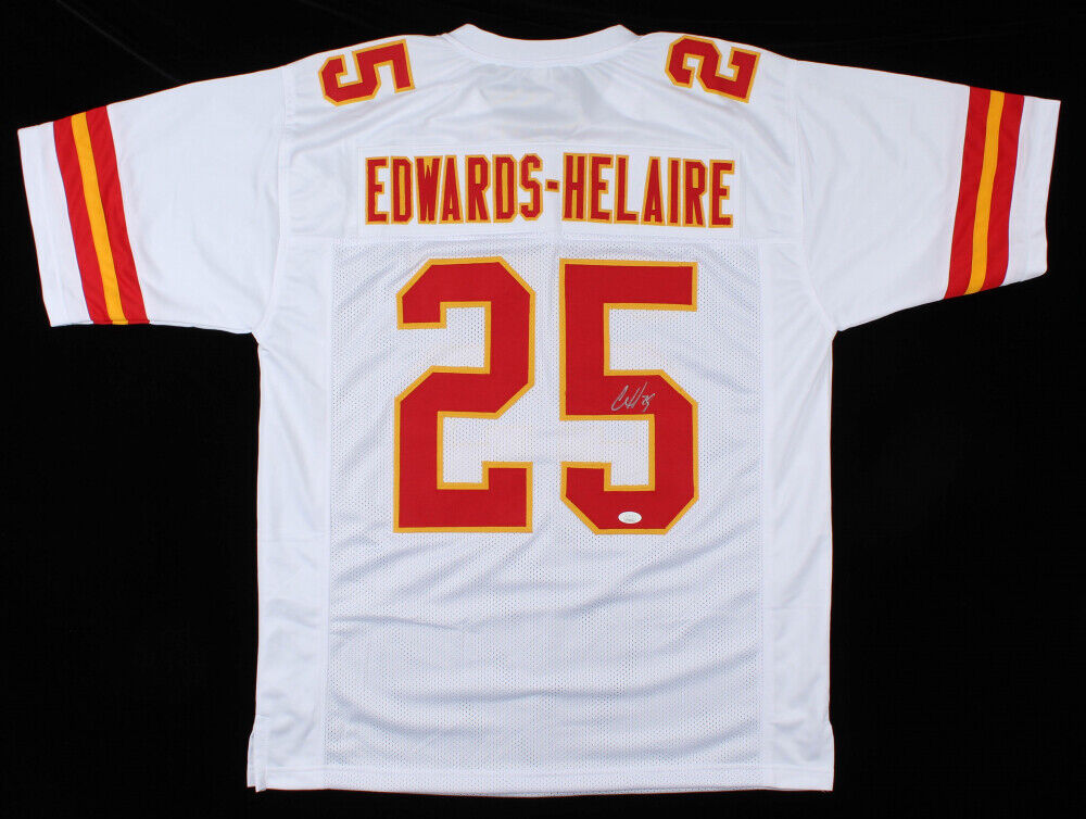 Clyde Edwards-Helaire Signed Kansas City Chiefs Jersey (Beckett) #1 Pi –  Super Sports Center