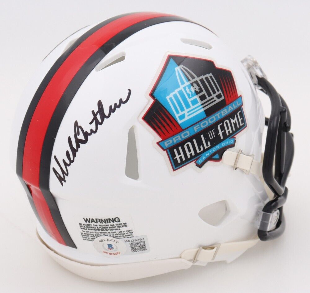 Autographed 2000 NFL Hall of Fame Class Authentic Helmet with