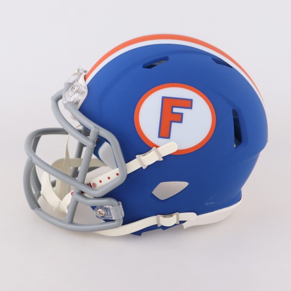 Tim Tebow Autographed Florida Gators White Riddell Full Size Speed Replica  Helmet Heisman 07 - PSA/DNA Authentic