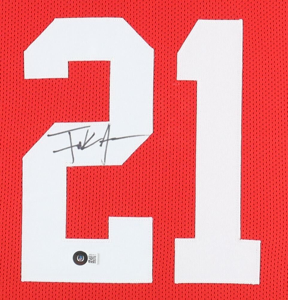 Frank Gore Autographed and Framed San Francisco 49ers Jersey