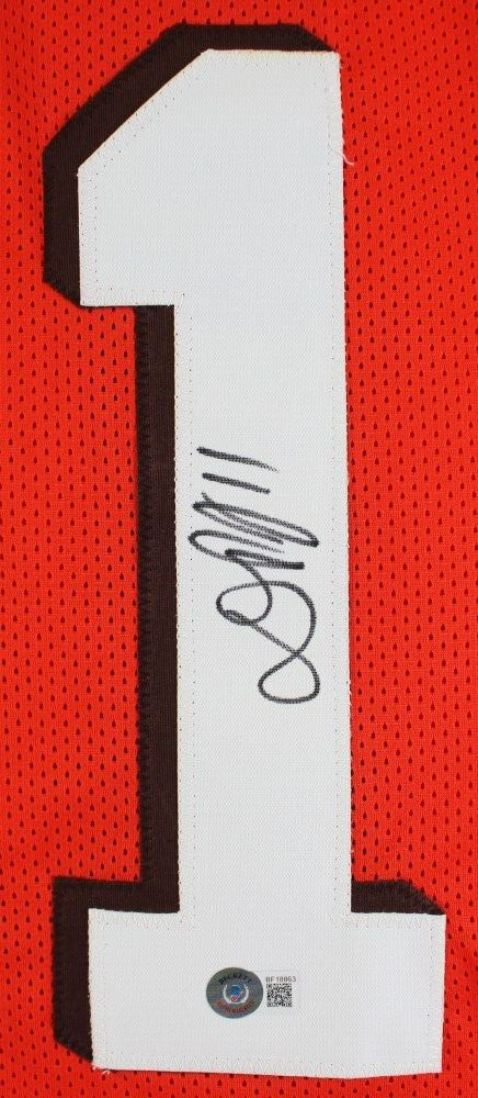 Donovan Peoples-Jones Signed Cleveland Browns Jersey (Beckett COA