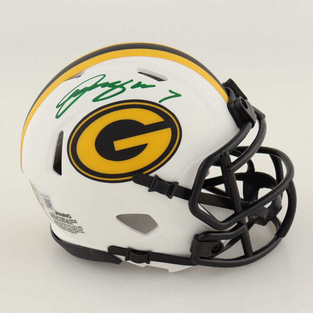 Quay Walker Signed Green Bay Packers Speed Authentic Flash Helmet With  22nd 1st Round Pick Inscription