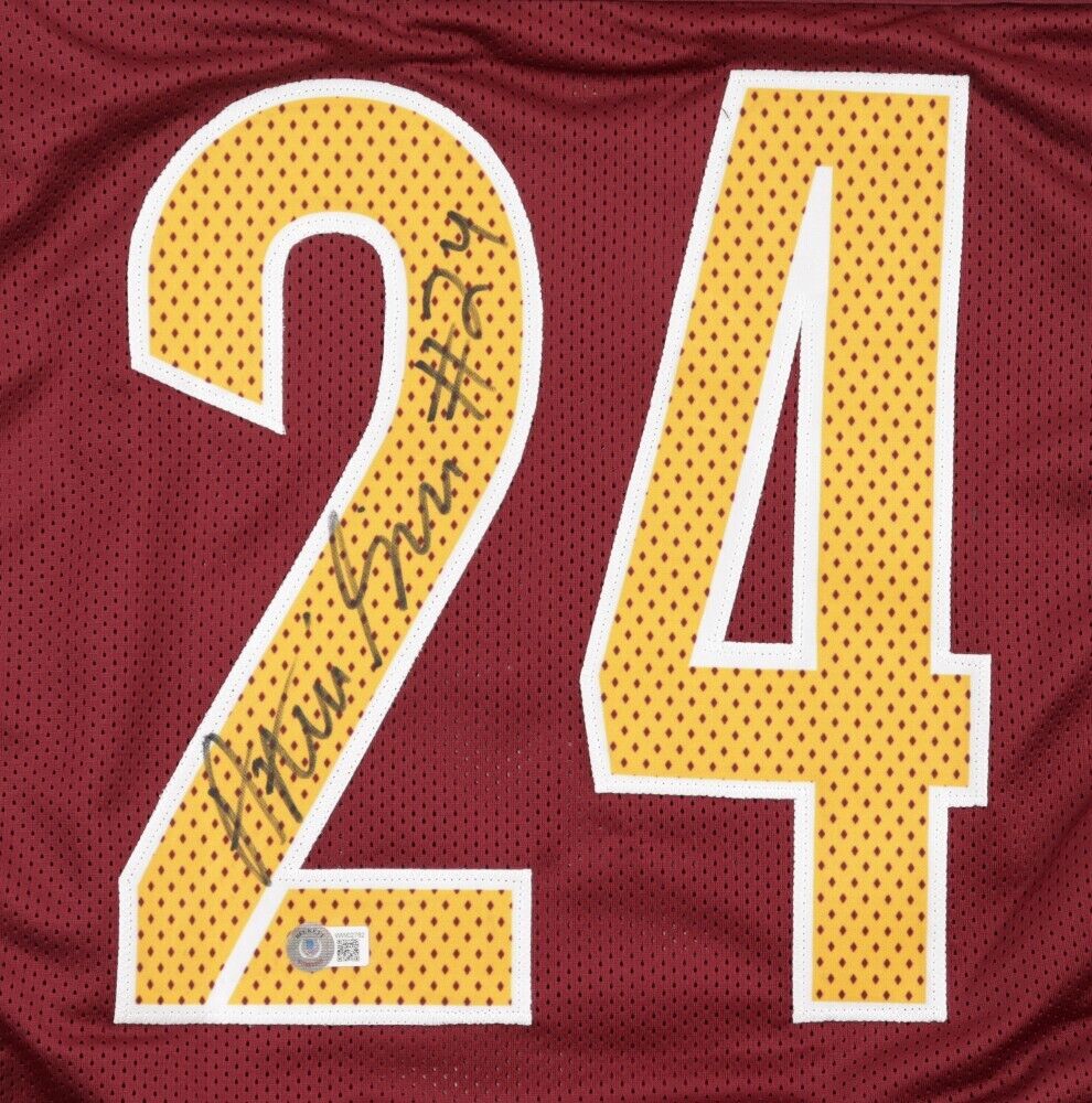 Women's Nike Antonio Gibson Burgundy Washington Football Team Game Player  Jersey 