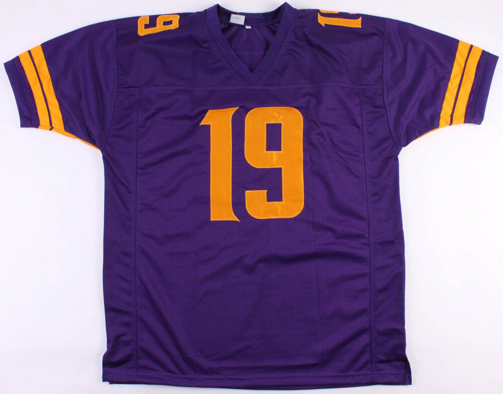 JOE KAPP  Minnesota Vikings 1969 Wilson Throwback Home NFL Football Jersey