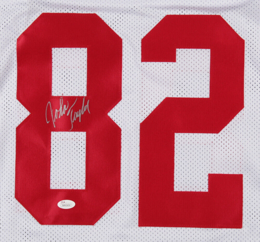 John Taylor Autographed Signed S.F. 49Ers Jersey Gtsm Coa – MVP