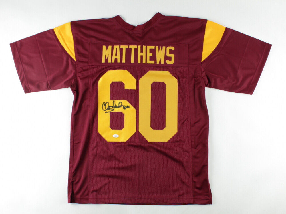 Clay Matthews Jr. Signed Youth Jersey (Beckett COA)