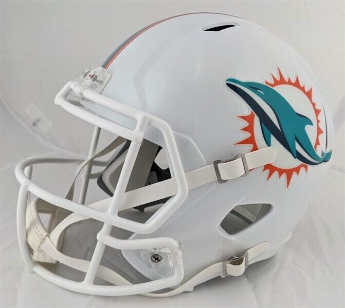 Mike Gesicki Signed Full Size Miami Dolphins Speed Helmet (Beckett Wit –