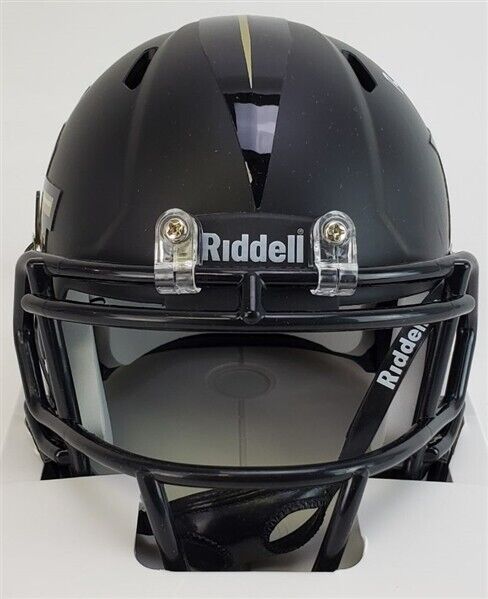 Las Vegas Raiders Tre'von Moehrig Autographed Signed Eclipse Mini Helm –  MVP Authentics