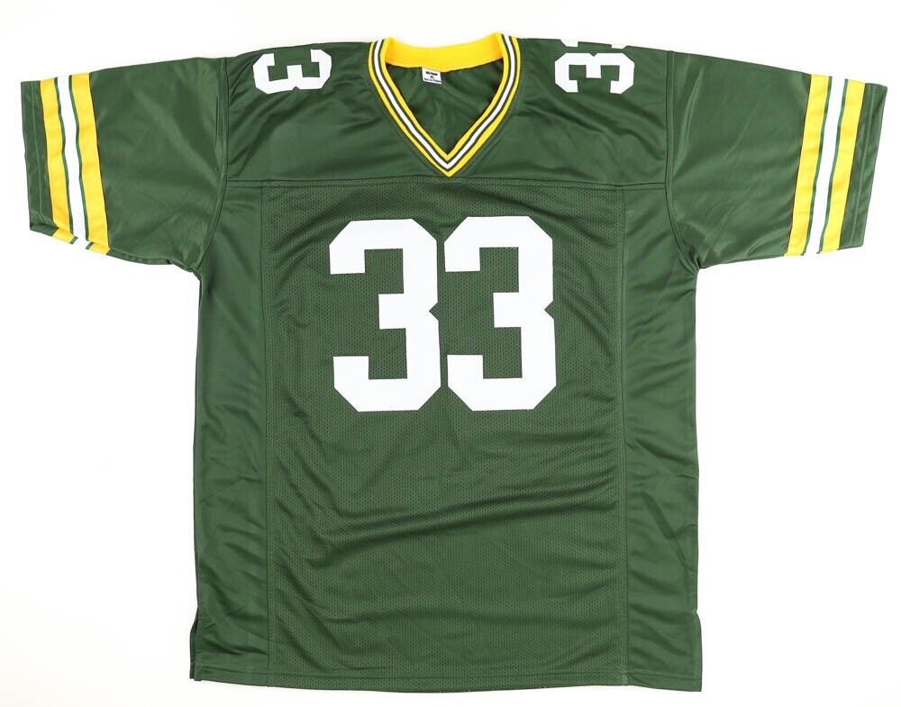 Aaron Jones Signed Green Bay Packers Throwback Jersey (Beckett) 2020 P –