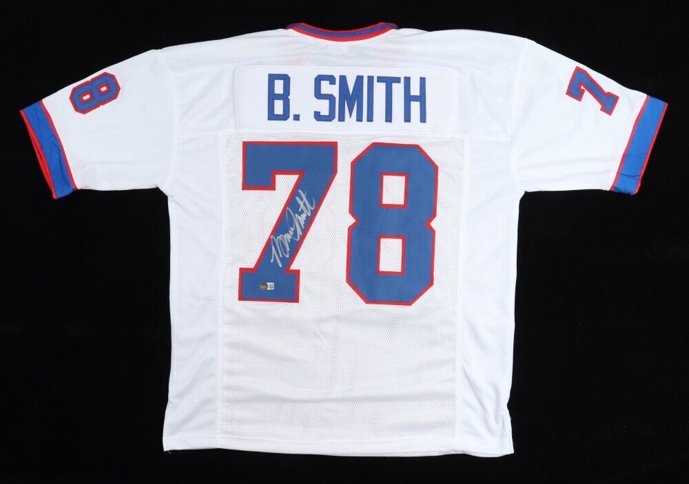 Nike Bruce Smith Royal Buffalo Bills Game Retired Player Jersey